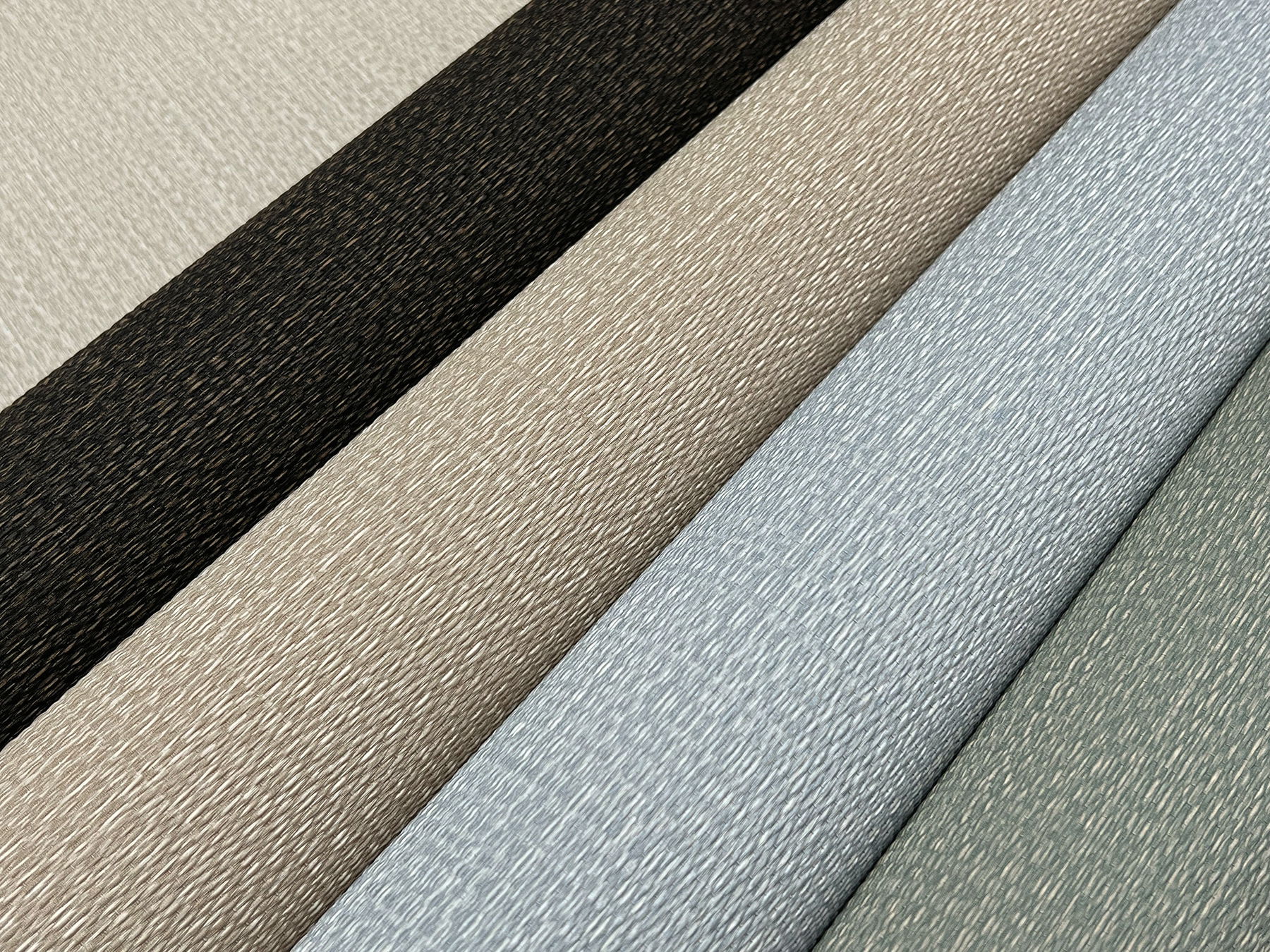 Bali Basketweave Black Wallpaper, by York Wall, 33' length x 1'8.9" width x 0.02" depth View 3