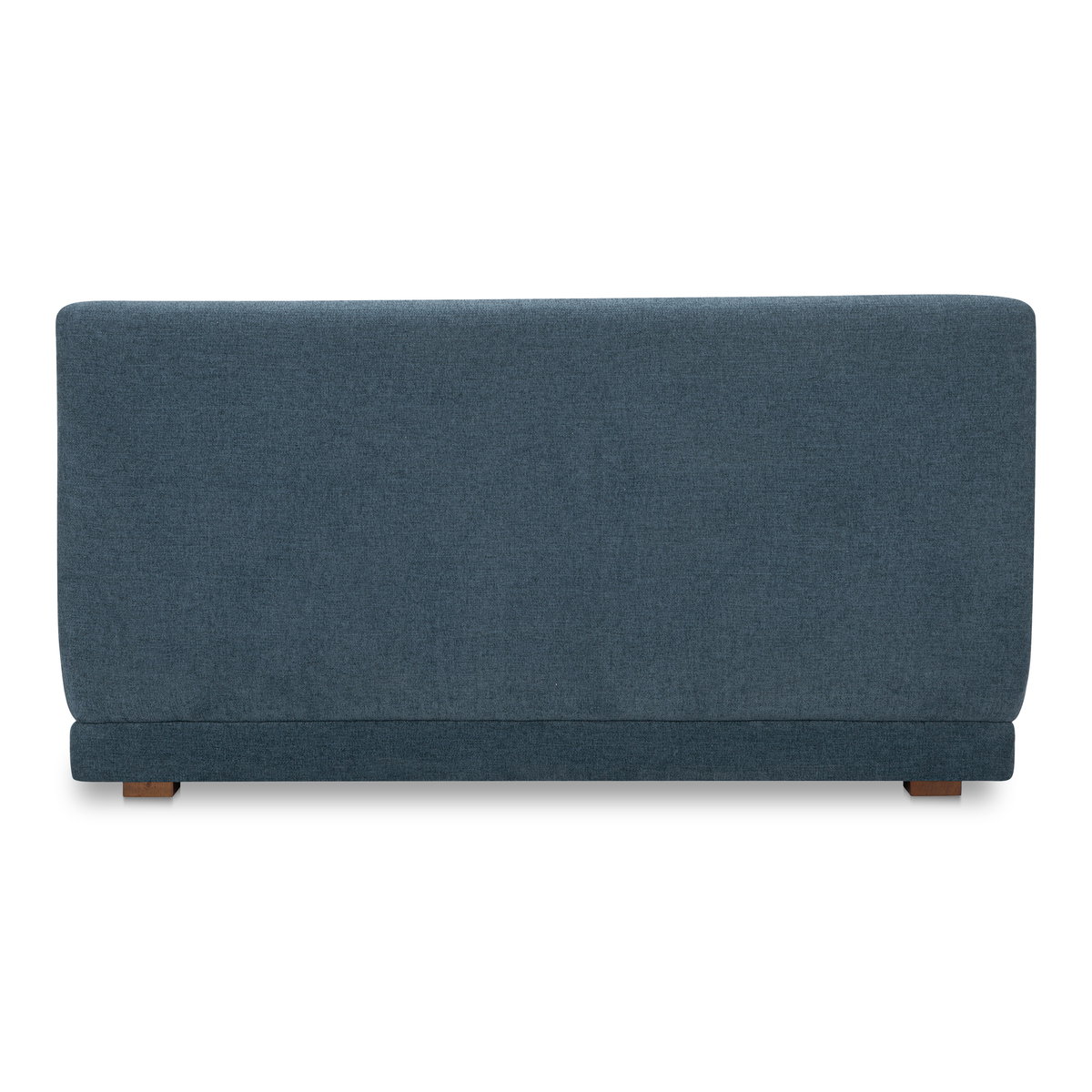 Fraser Wedge Slipper Chair Deep Blue, Accent Chair by Moe's Home, 62.5" width x 31.5" height x 34.3" depth View 4