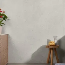 Online Designer Patio New Rock Perla White 48x48 Limestone Look Matte Porcelain Tile