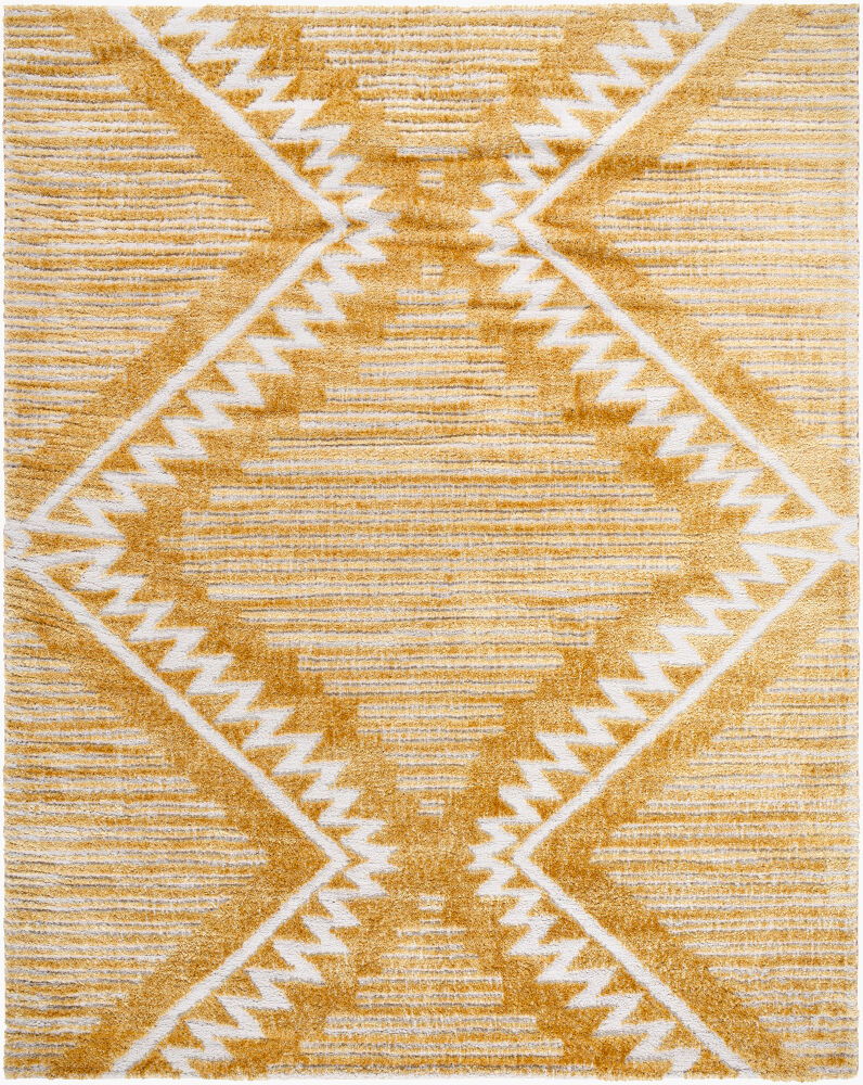Nomadic Machine Woven Rug, by Surya, 1'3.75" length x 1'3.75" width