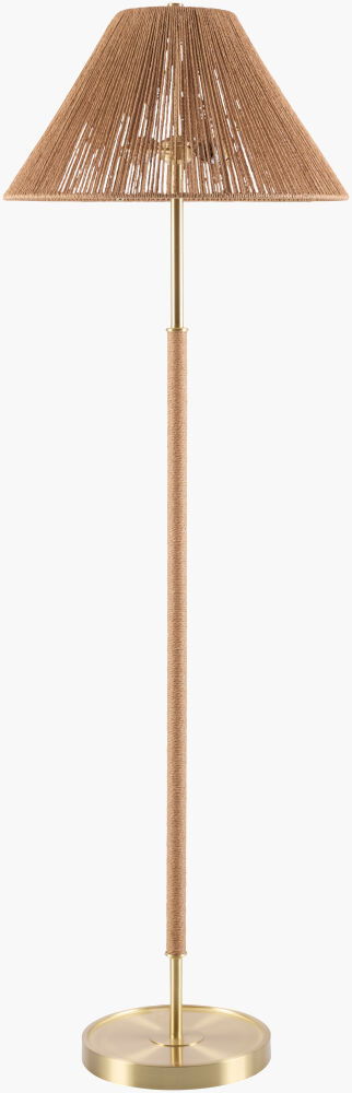 Hofu Accent Floor Lamp, by Surya, 20" width x 62" height