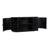 Nicola Sideboard Black, Cabinets & Sideboard by Moe's Home, 71" width x 35" height x 17.7" depth thumbnail 4