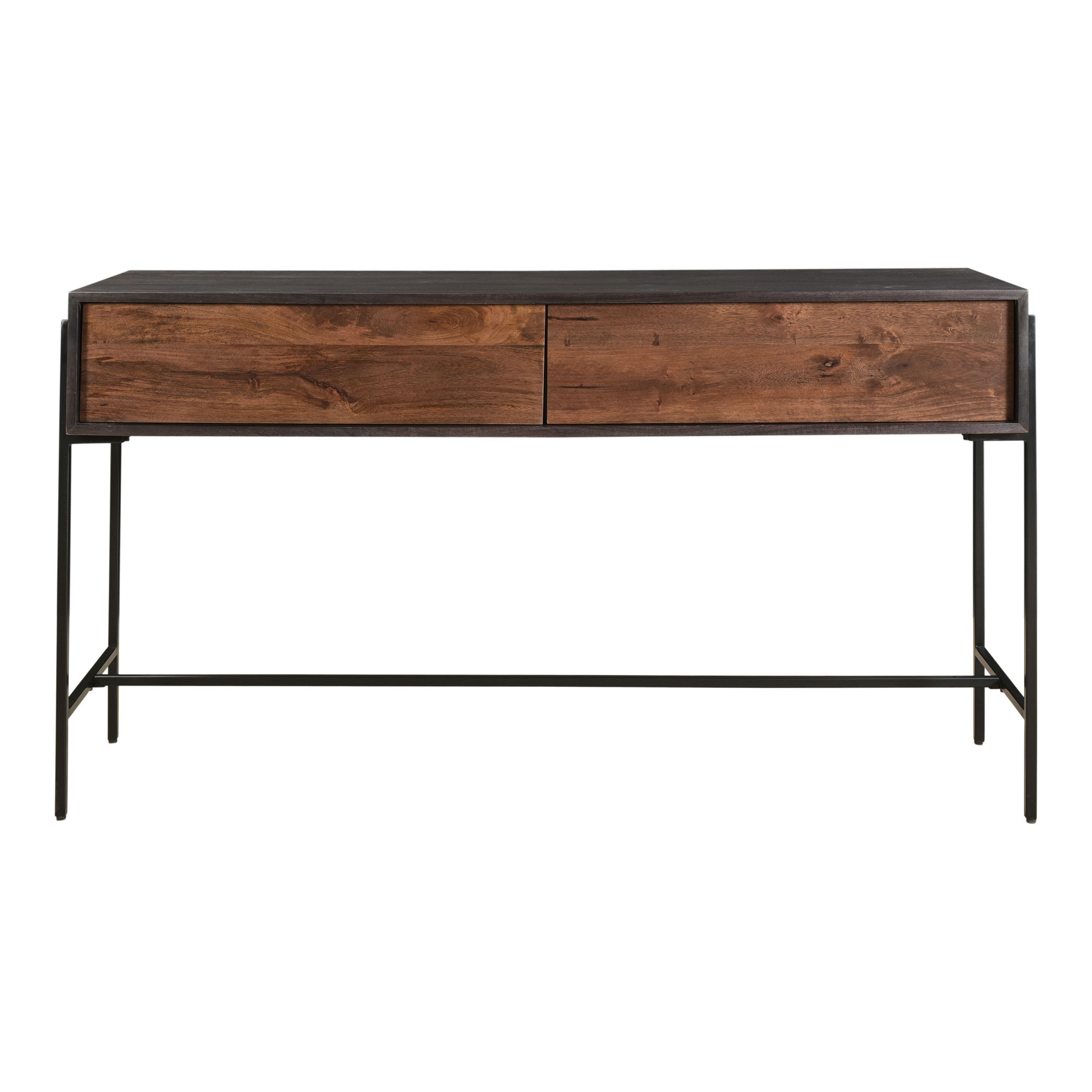 Tobin Console Table Light Brown large image 