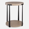 Palisade Natural Round Side Table, Side & End Table by Uttermost, 19" width x 24" height x 19" depth thumbnail 1