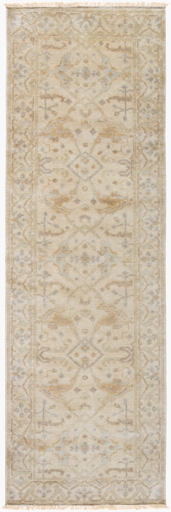 Antique Handmade Rug, by Surya, 8' length x 2'6" width