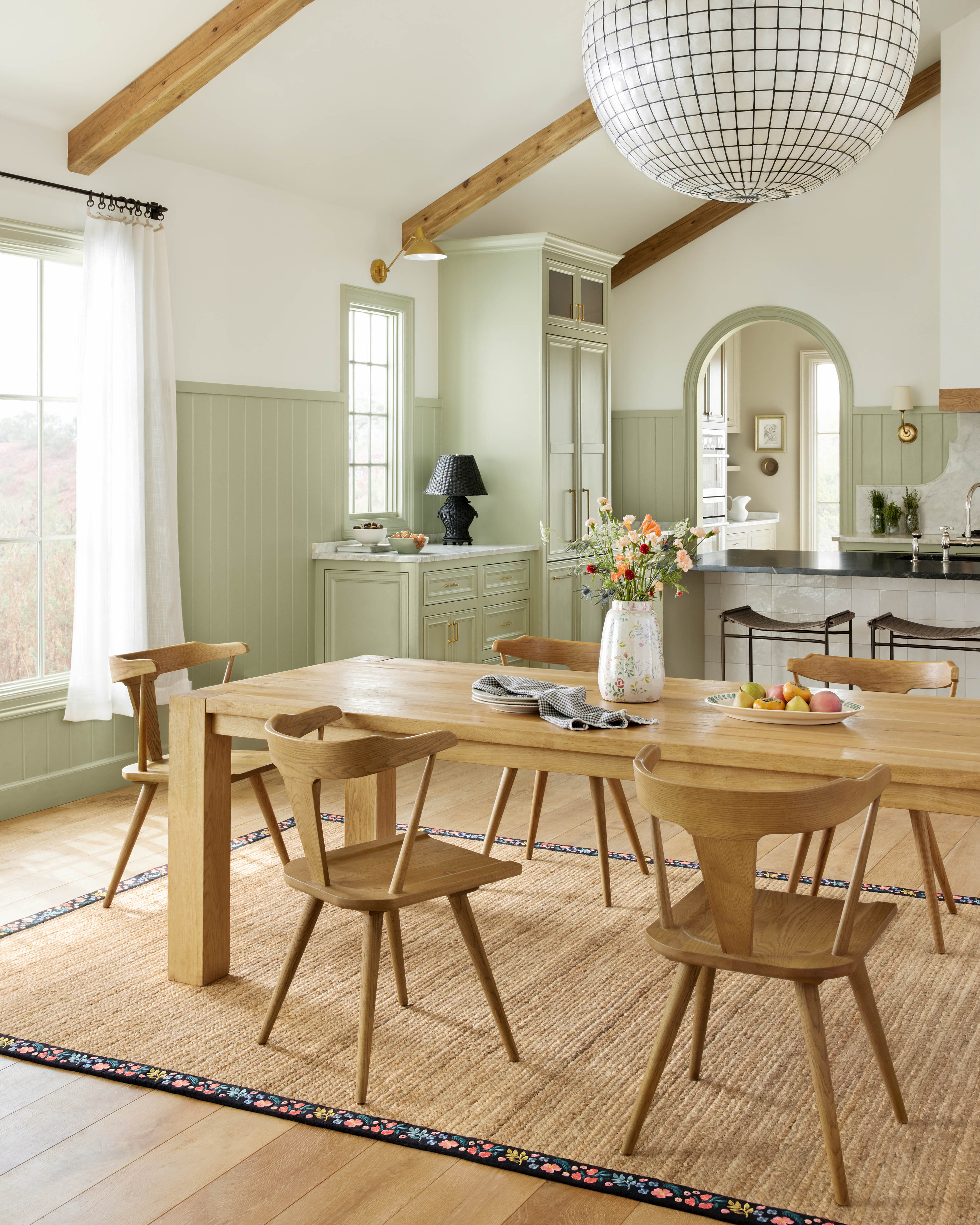 Rifle Paper Co. x Loloi Costa Rug, 5' length x 7'6" width View 2