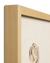 Loloi Rose Bud Beige Wall Art, Wall Hanging, 12" length x 15" width thumbnail 2