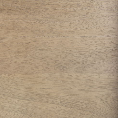 Morris  Beige Wood with Black Metal Frame 2 Drawer Console Table