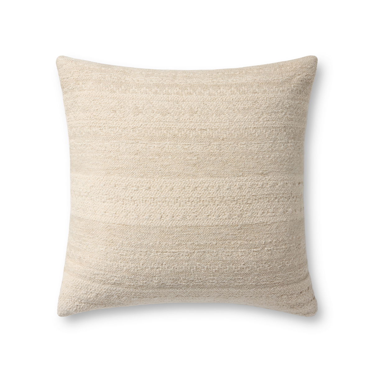 Loloi Natural Pillow, Decorative Pillow, 20" length x 20" width View 1