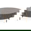 Chameau Small Coffee Table Black And White thumbnail 0