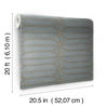 Pavilion Charcoal Peel & Stick Wallpaper thumbnail 2