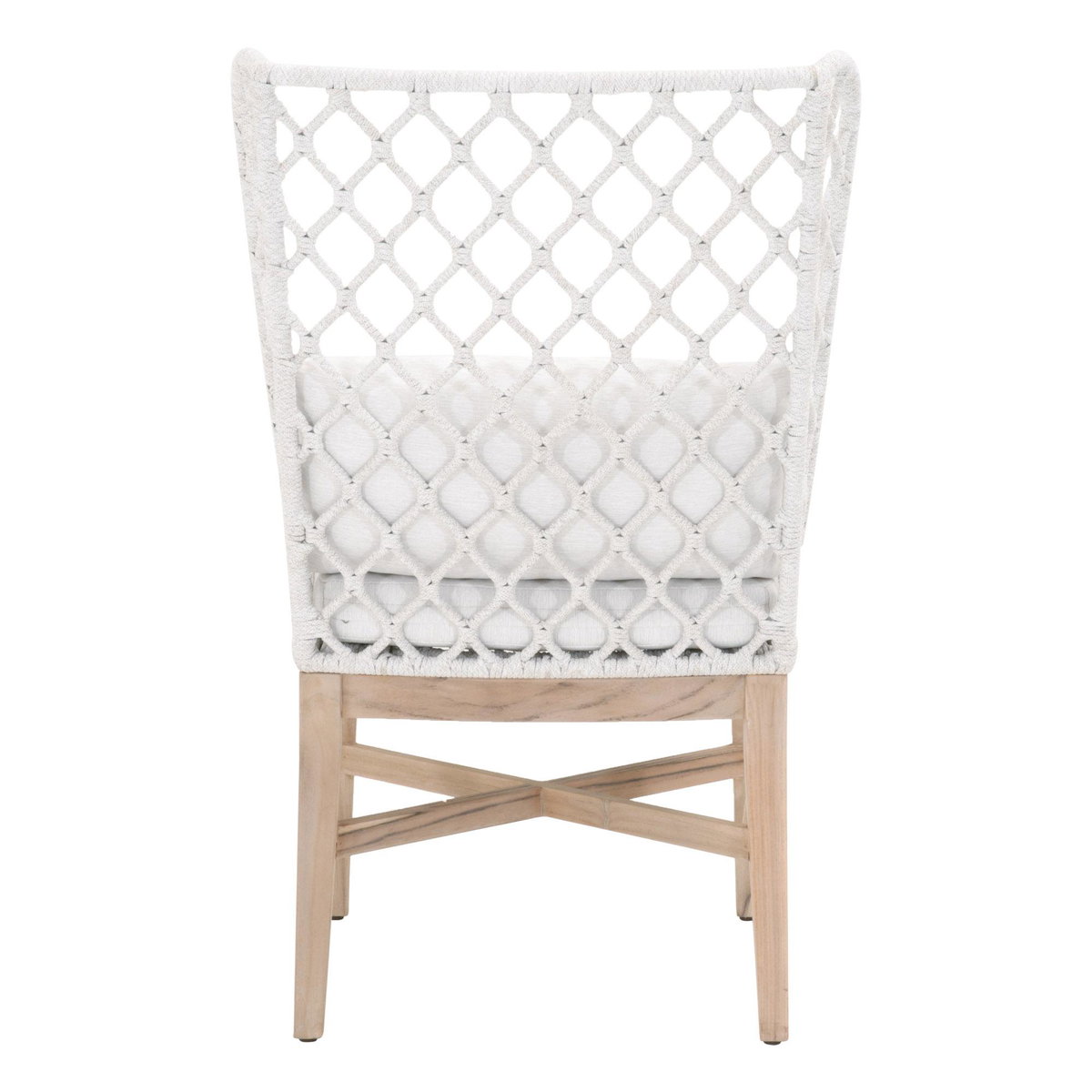 Lattis Outdoor Wing Chair, Dining Chair by Essentials for Living, 25.5" width x 41.25" height x 28.5" depth View 5