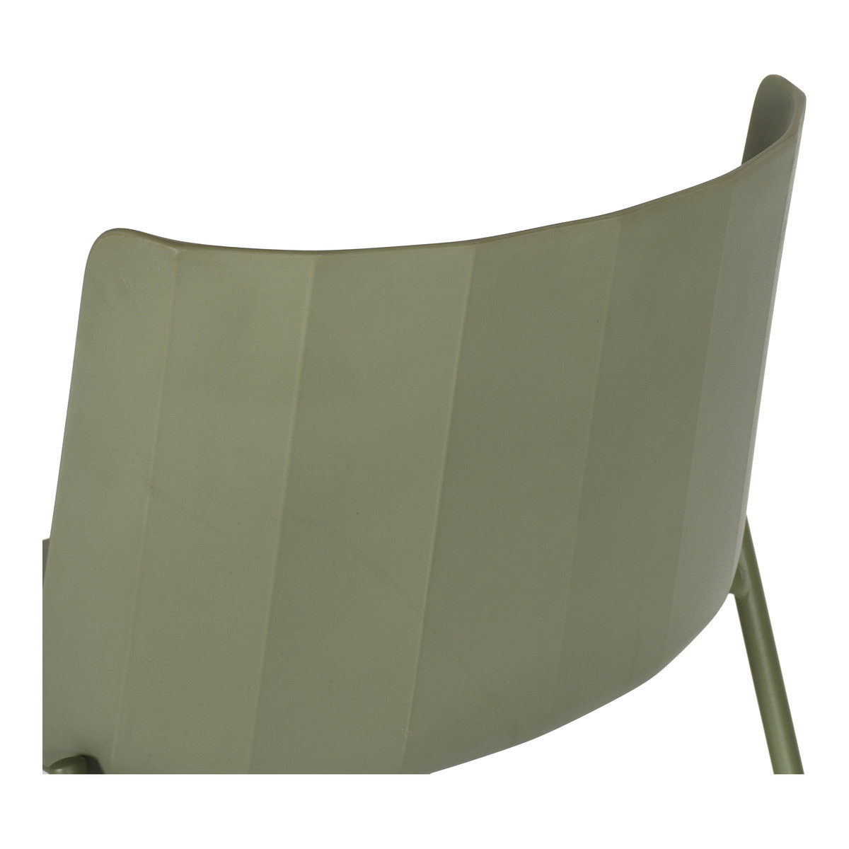 Silla Outdoor Dining Chair Sage Green - Set Of Two, Outdoor Chair by Moe's Home, 1'6.5" width x 2'7" height x 1'8.5" depth View 9