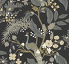 Peacock Black Wallpaper thumbnail 0