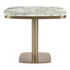Celeste Cafe Table Green Onyx Marble, Coffee Table by Moe's Home, 36" width x 30" height x 36" depth thumbnail 1
