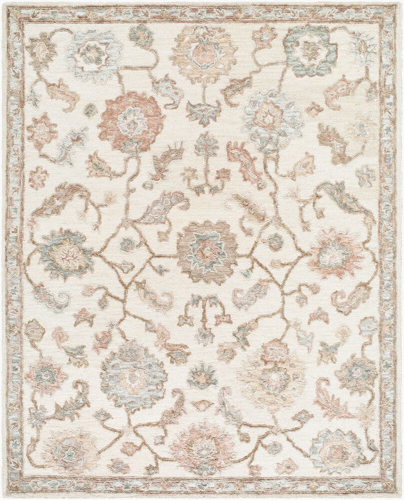Arnold Handmade Rug, by Surya, 1'6" length x 1'6" width