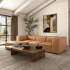 Form Signature Modular Sectional Sonoran Tan, Sectional Sofa by Moe's Home, 112" width x 26" height x 71.5" depth thumbnail 8