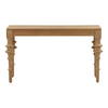Savin Desk Natural, by Dovetail, 54" width x 30" height x 22" depth thumbnail 4