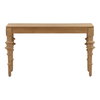 Savin Desk Natural, by Dovetail, 54" width x 30" height x 22" depth thumbnail 4
