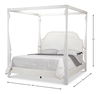 Madeline Bungalow Bed King Bungalow Wht, Headboards & Footboard by Sarreid, 89" length x 85" width x 94" height thumbnail 15