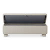 Ichigo Storage Bench Light Grey, Benche by Moe's Home, 59" width x 18" height x 20" depth thumbnail 9