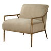 Kashmir Aged Gold Accent Chair 4 Kashmir Aged Gold Accent Chair thumbnail 4