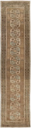 Antique One of a Kind Handmade Rug, by Surya, 13'3" length x 3' width thumbnail