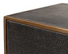 Gideon Shagreen 3 Drawer Side Table, Gry thumbnail 10