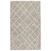 Moab Natural Geometric Gray/ Ivory Area Rug thumbnail 0