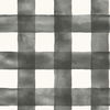 Watercolor Check Black & White Wallpaper thumbnail 1