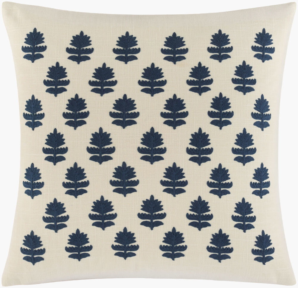 Navine Accent Pillow, Decorative Pillow by Surya, 18" length x 18" width