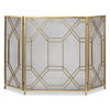 Rosen Gold Fireplace Screen thumbnail 0