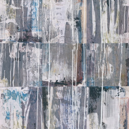 Washout Blue Peel & Stick Wallpaper