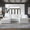 REFUGE SOFA, OTTOMAN, ARCTIC WHITE, Furniture by Uttermost, 40" width x 20" height x 40" depth thumbnail 2
