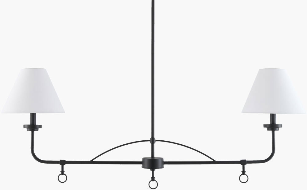 The Channy Pendant, by Surya, 9" length x 44" width x 17" height