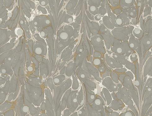Marbled Endpaper Neutral Peel & Stick Wallpaper