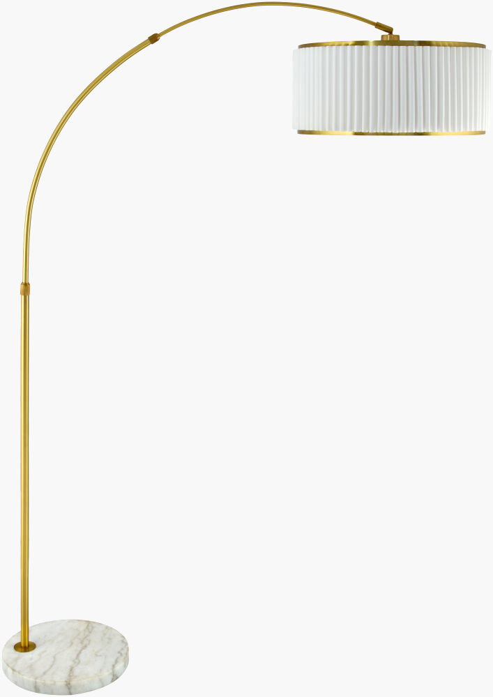 Palato Accent Floor Lamp, by Surya, 19" width x 72" height