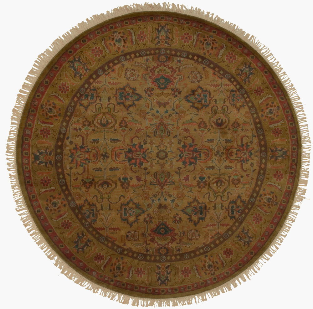 Adana Handmade Rug, by Surya, 8' length x 8' width