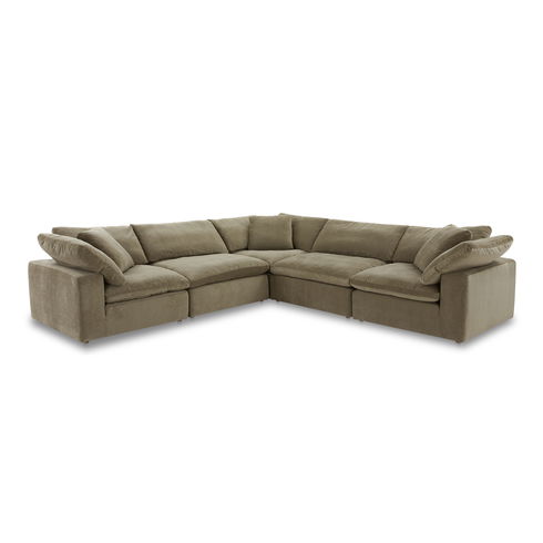 Clay Classic L-shaped Modular Sectional Desert Sage