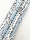 Bambou Toile Sky Blue Wallpaper, by York Wall, 27' length x 2'3" width x 0.02" depth thumbnail 4