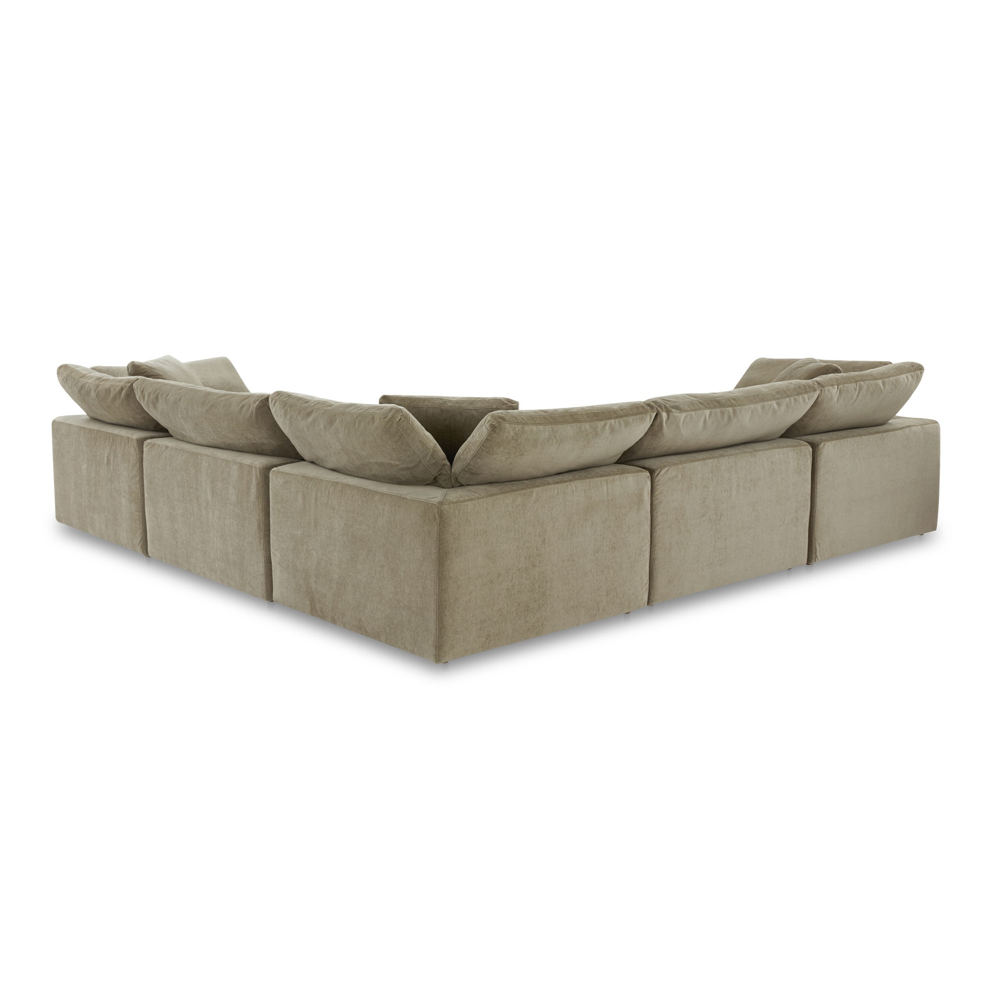 Terra Classic L-shaped Modular Sectional Desert Sage large image 