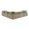 Terra Classic L-shaped Modular Sectional Desert Sage thumbnail 4