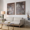 Molten Patina Framed Canvases Set/2, Art by Uttermost, 38.25" width x 50.25" height x 1.5" depth thumbnail 4