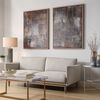 Molten Patina Framed Canvases Set/2, Painting by Uttermost, 38.25" width x 50.25" height x 1.5" depth thumbnail 4