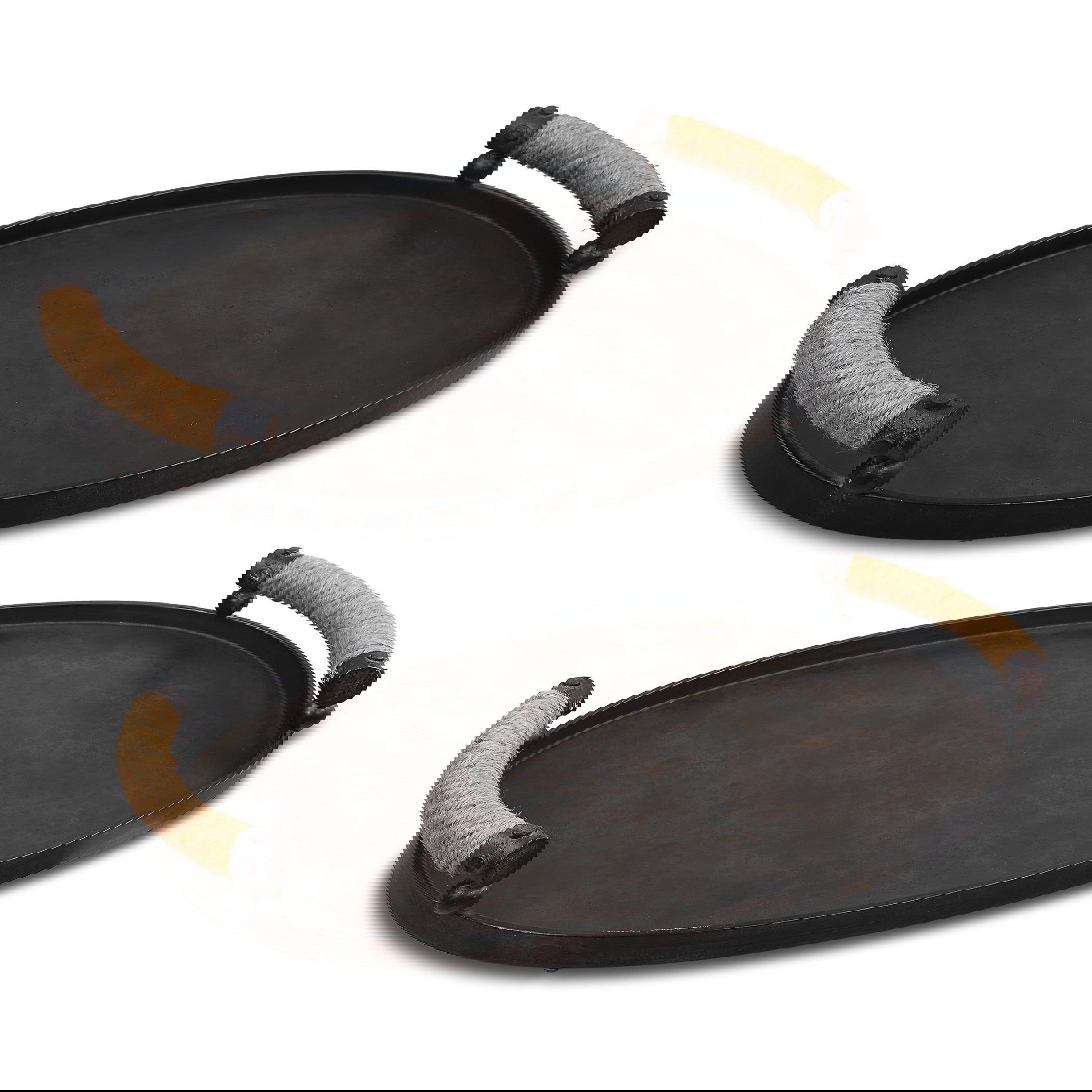 Viggo Bronze Trays, Set/2 large image 