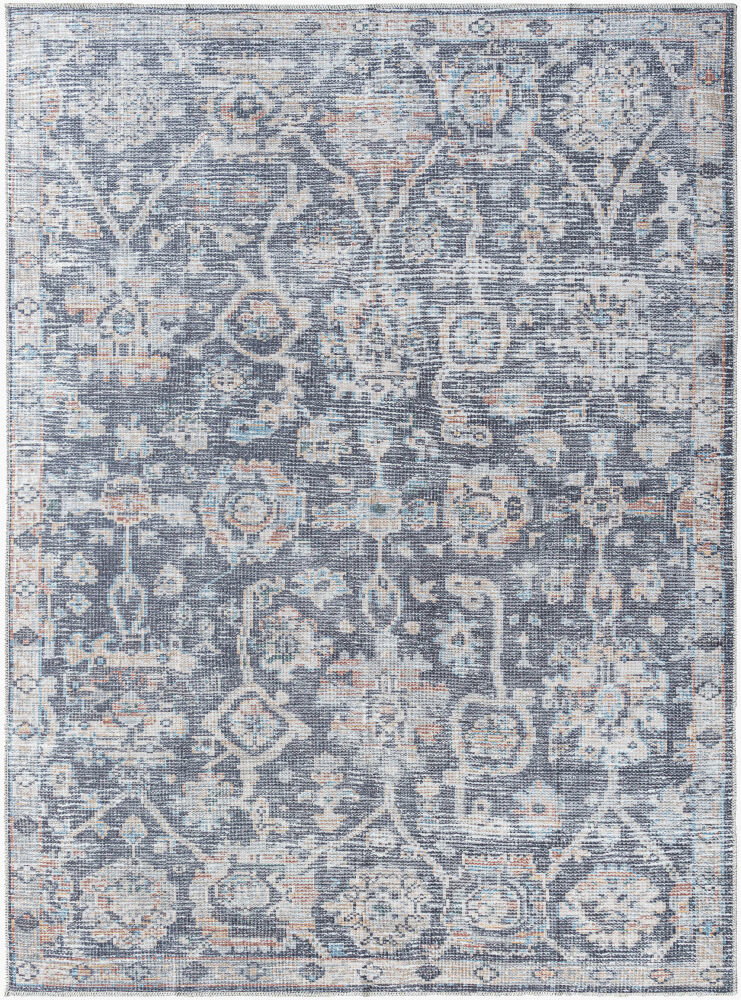Eleni Machine Woven Rug, by Surya, 1'3.75" length x 1'3.75" width