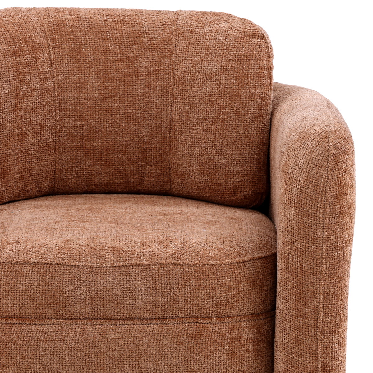 Munson Occasional Chair Clay, Accent Chair by Dovetail, 32.25" width x 30.9" height x 31" depth View 6
