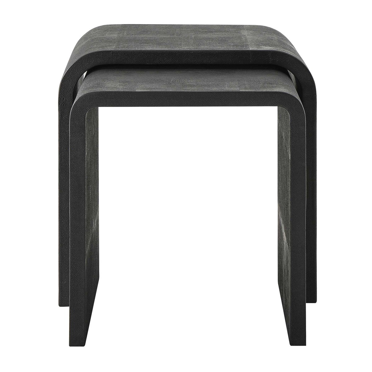 Interpose Nesting Side Table Set/2, Side & End Table by Uttermost, 22" width x 22" height x 18" depth View 4