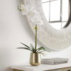 Cami Orchid With Brass Pot, Decorative by Uttermost, 14" width x 24" height x 8" depth thumbnail 3