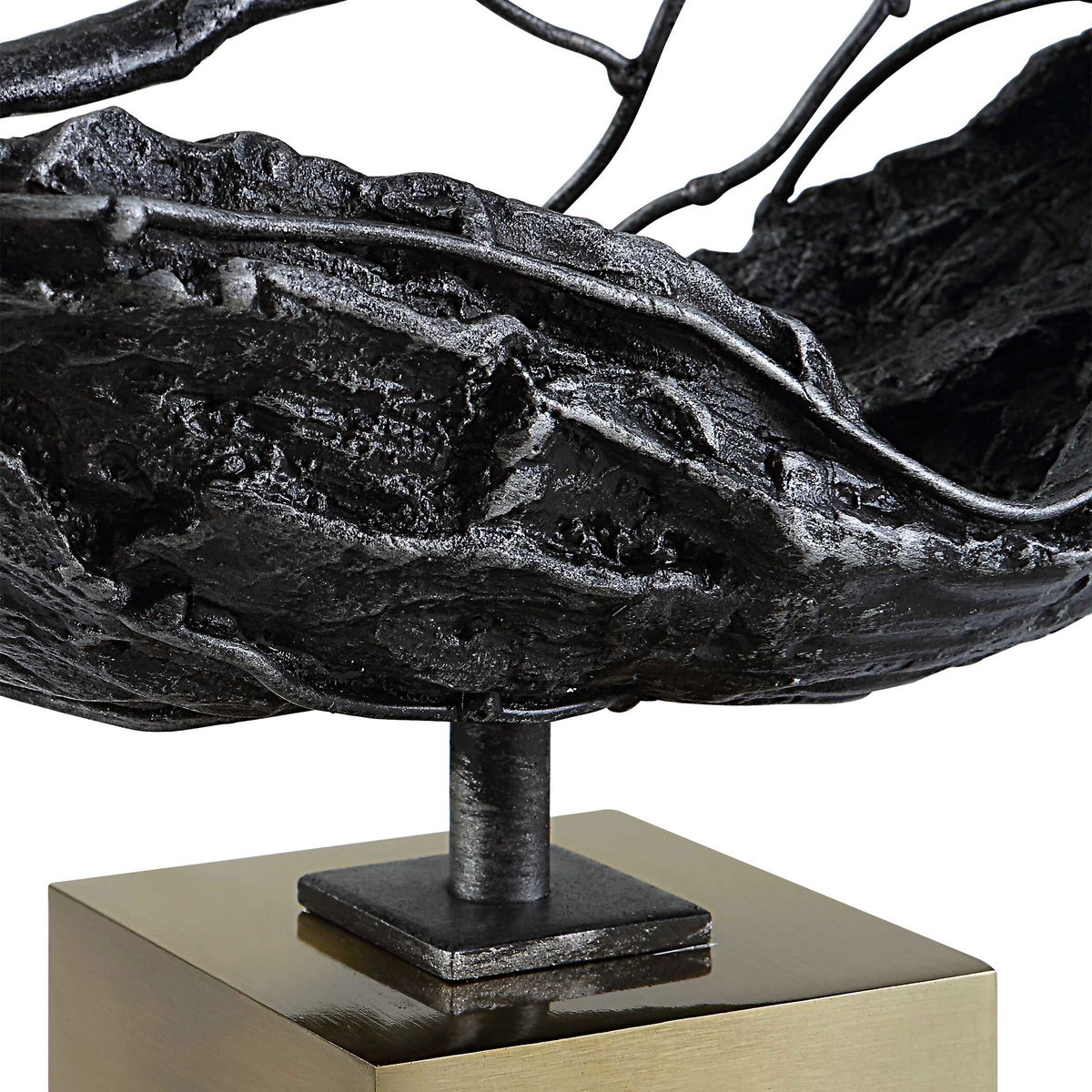 Tranquility Abstract Sculpture, Figurines & Statue by Uttermost, 19.25" width x 8.5" height x 3.5" depth View 6